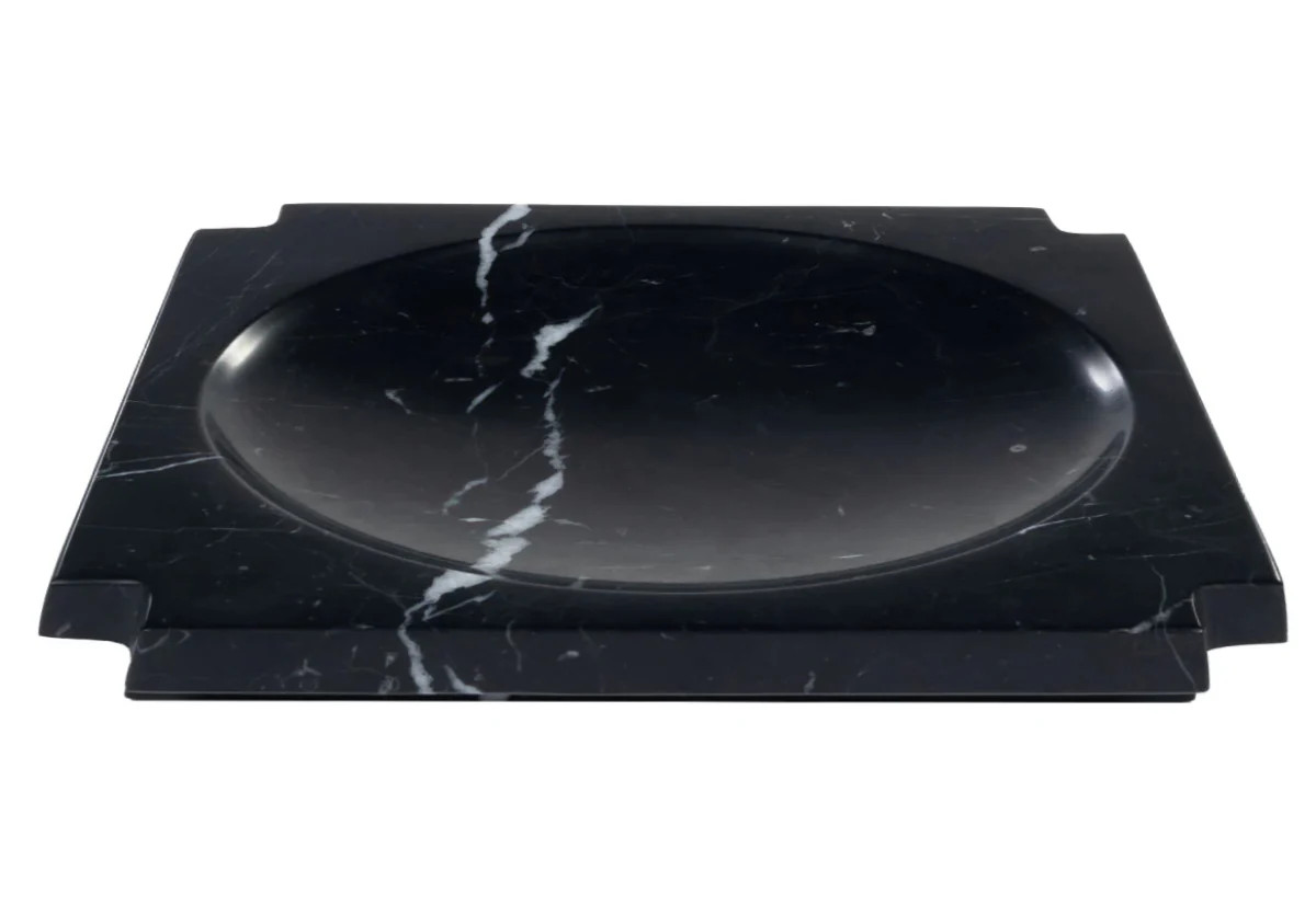 OSLO DISH | Black Marble | Alice Lane Home Collection