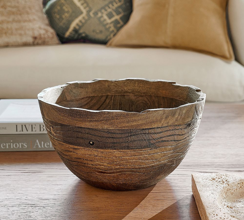 Decorative Wooden Bowl | Pottery Barn (US)