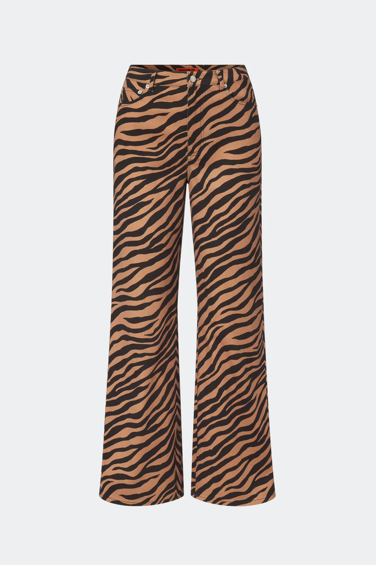 Rumie Printed Jean In Tiger Stripe | Simon Miller
