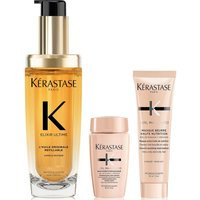 Kérastase Elixir Ultime L'Huile Originale Hair Oil 75ml with Mini Deluxe Curl Manifesto Shampoo 30ml and Mask 30ml Duo | LOOKFANTASTIC IE