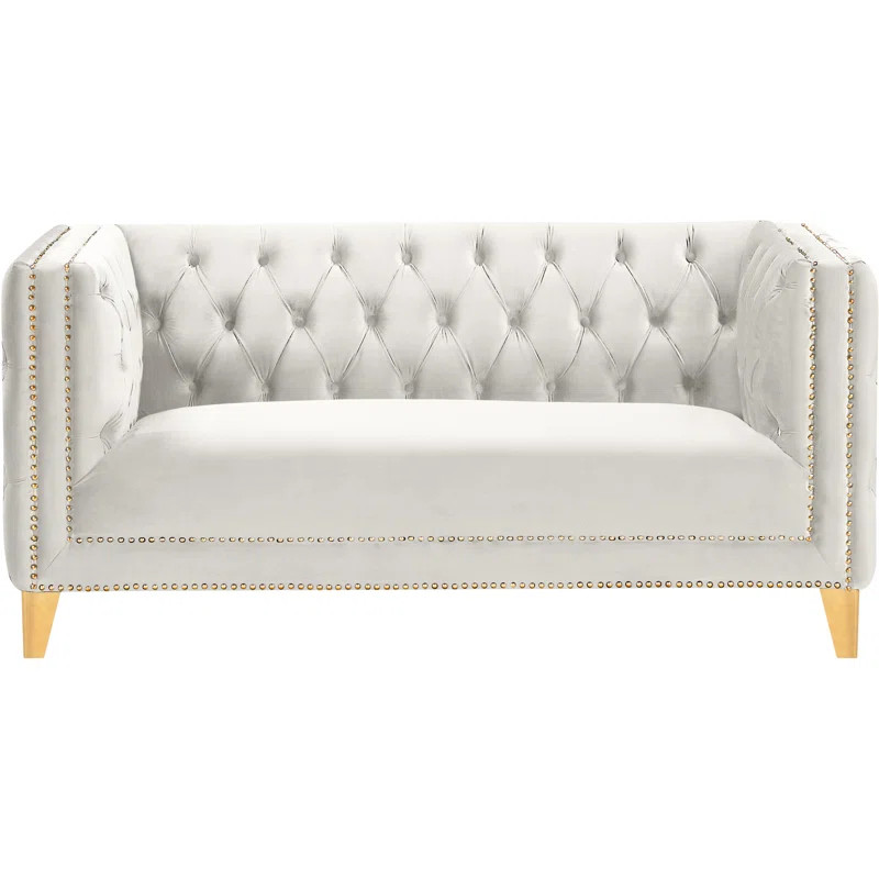 Sickels 66'' Velvet Loveseat | Wayfair North America