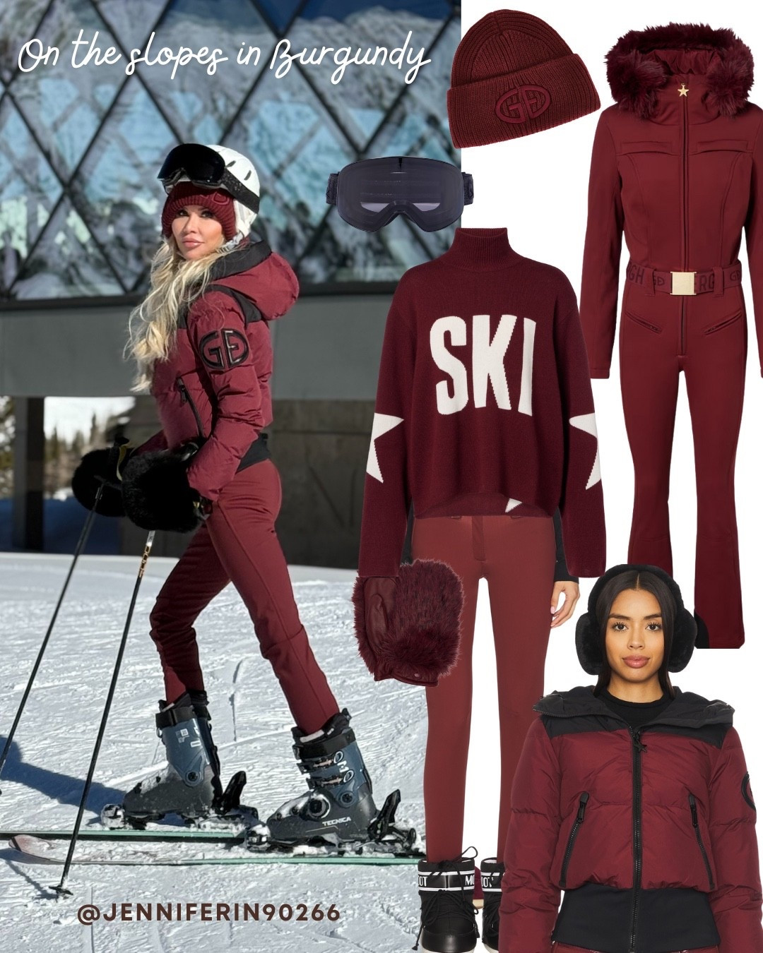 Burgundy elegance rules the slopes in this head-to-toe Goldbergh look—ski suit, jacket, gloves, and plush knits for effortless après vibes from first tracks to golden hour.

#LTKootd #LTKTravel #LTKdayinmylife