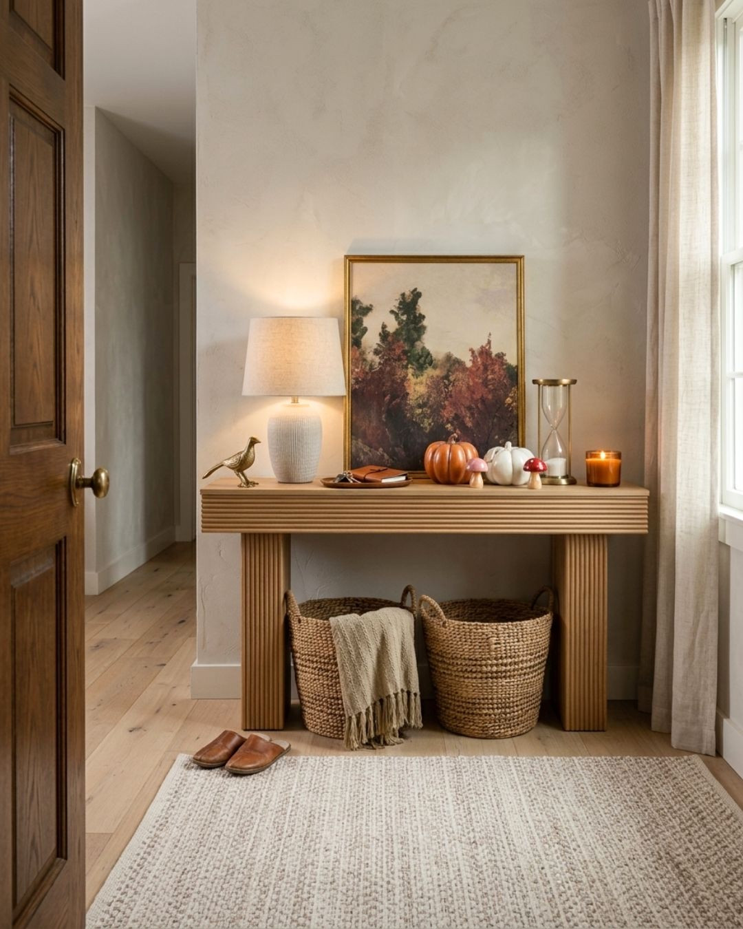 Whimsical Fall Entryway Design

🍄‍🟫🍂 Looking for ways to bring whimsy into your home this fall? This entryway collage nails that balance with subtle mushroom and pumpkin accents. 

*Note: This is a digital room mockup showcasing product styling ideas from my room design mood board.

#LTKHome #LTKSeasonal