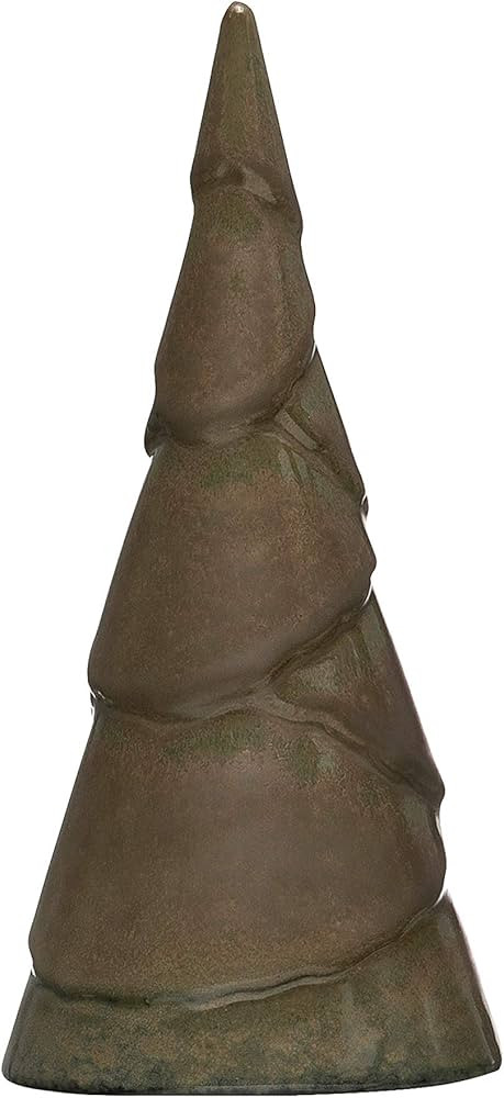 Creative Co-Op Stoneware Tree with Reactive Glaze Finish (Each one Will Vary) Ornament, Brown | Amazon (US)
