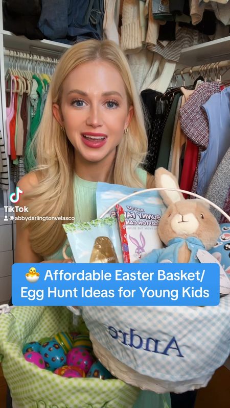 Affordable Easter basket ideas for young kids 

#LTKSeasonal #LTKkids #LTKfamily