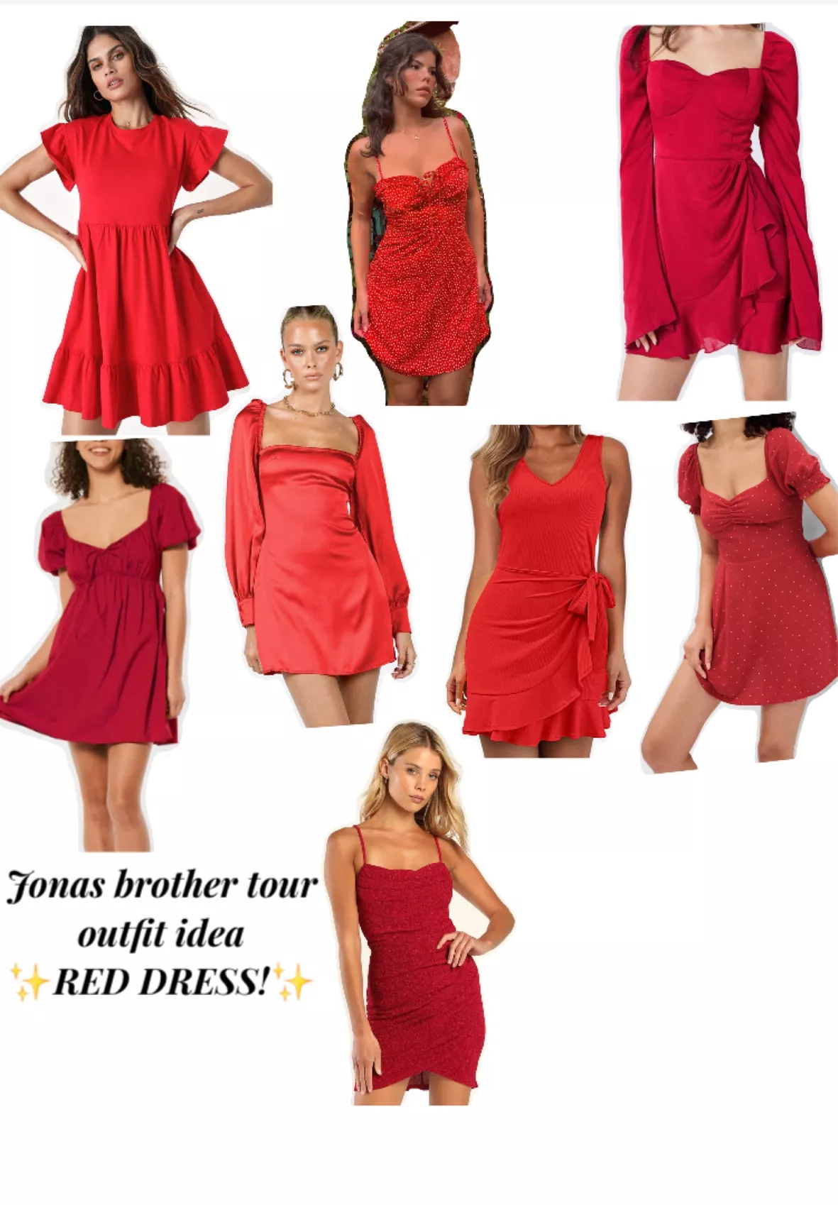 red dress jonas brothers Tee 2XL This shirt is made of 60% cotton and 40% polyester for a lighter and softer feel NICKGLLERY