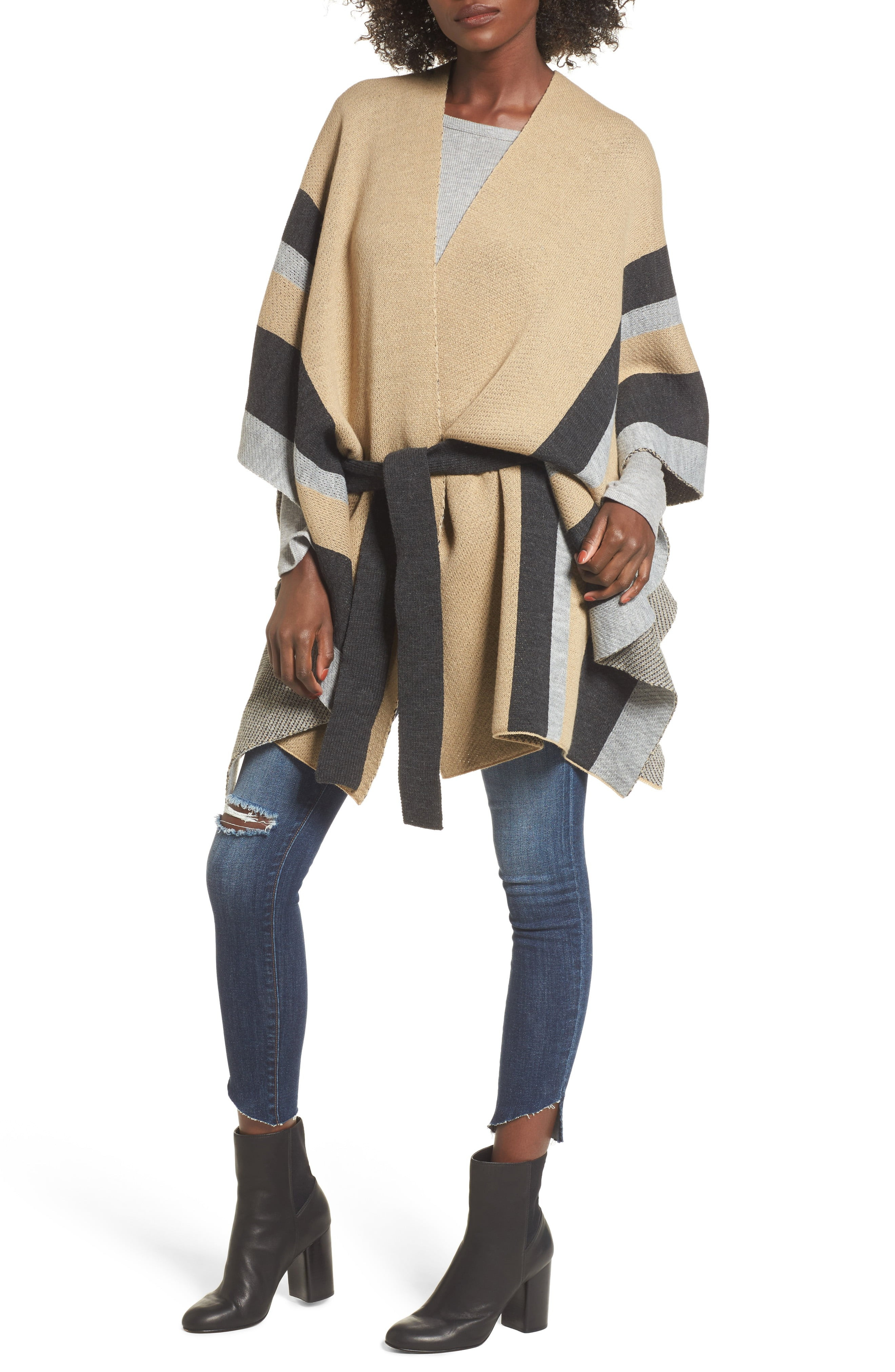 Stripe Ruana | Nordstrom