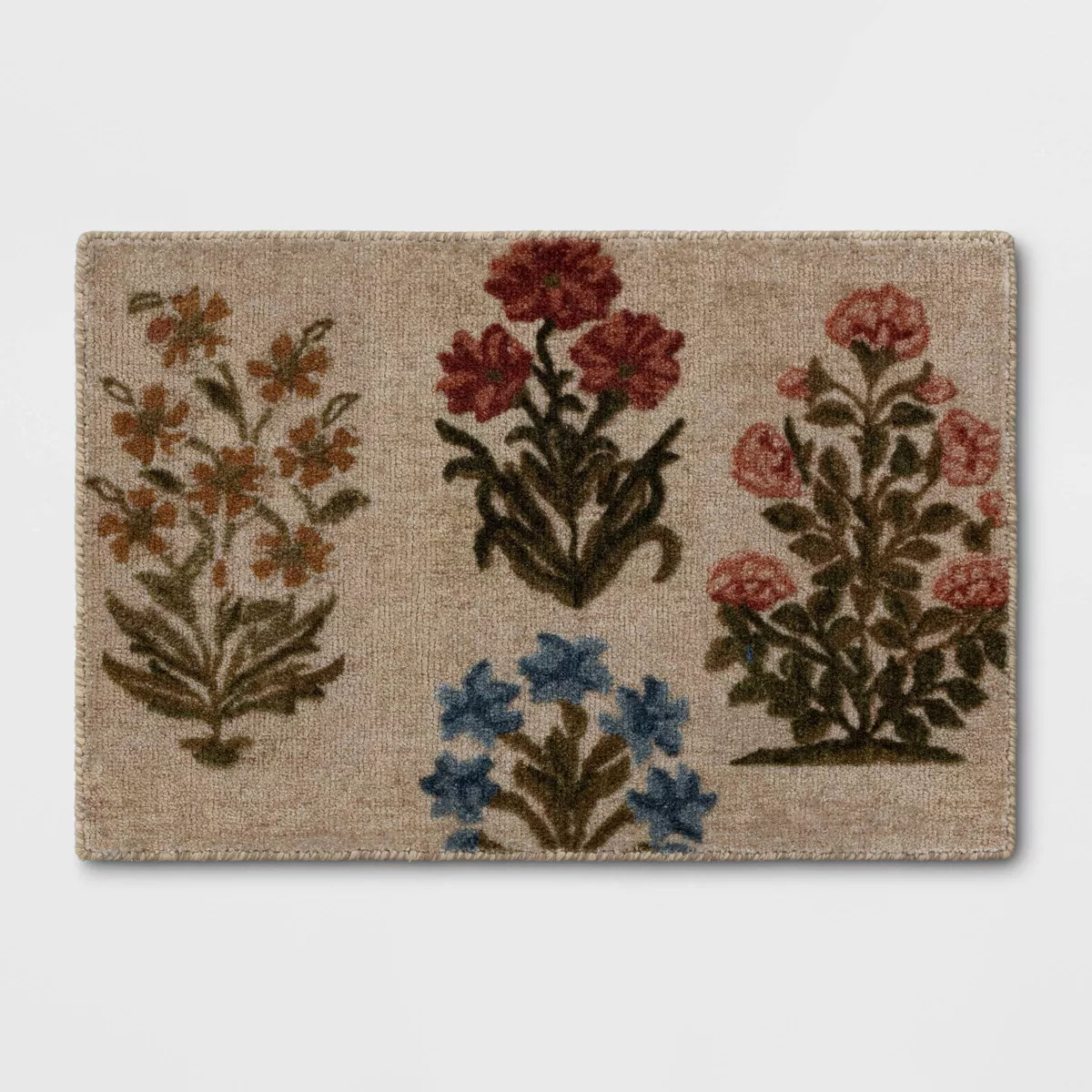 2'x3' Block Floral Handtufted Accent Rug - Threshold™ | Target