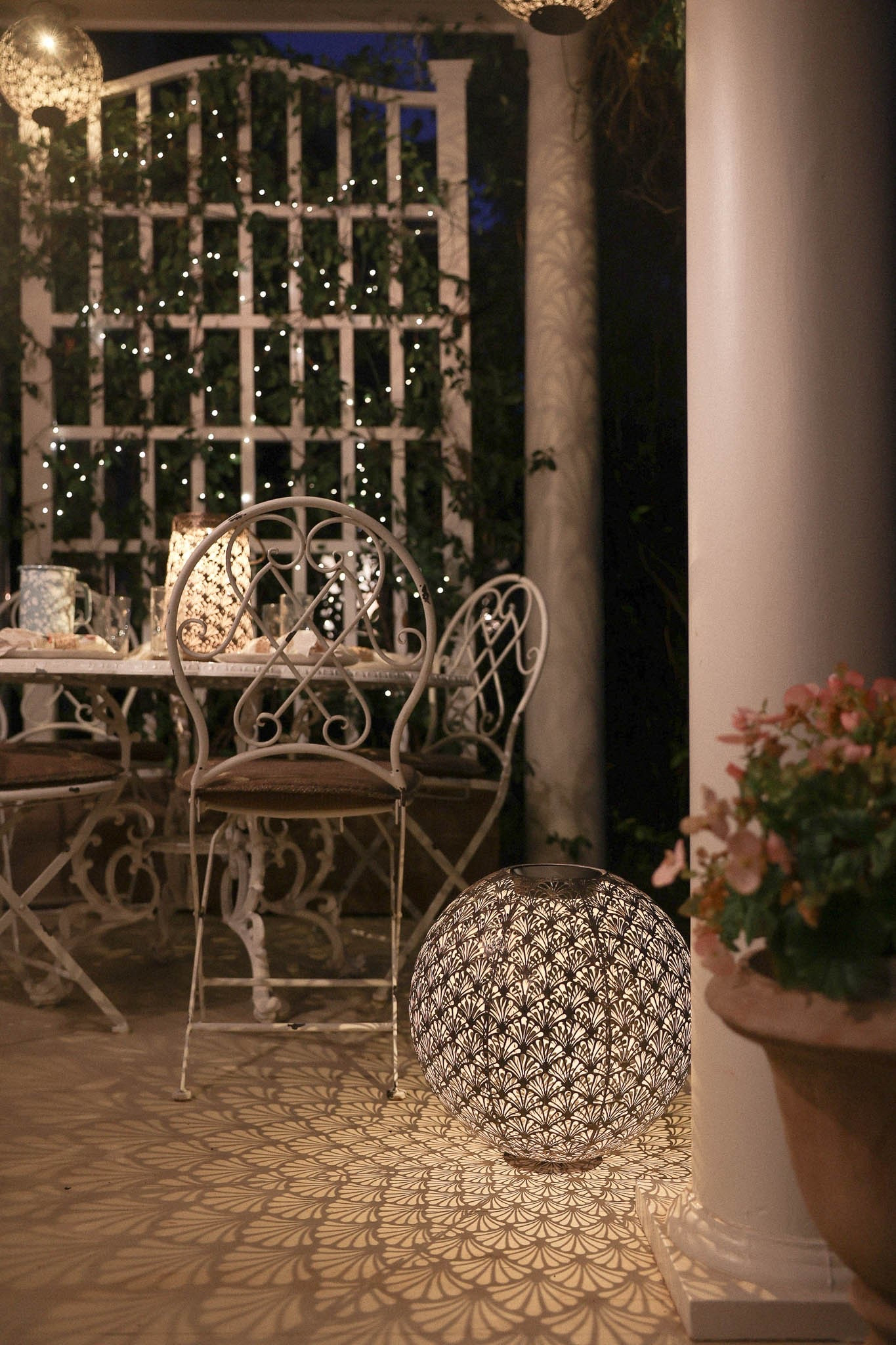 A close up of these stunning solar lanterns✨

#LTKHome