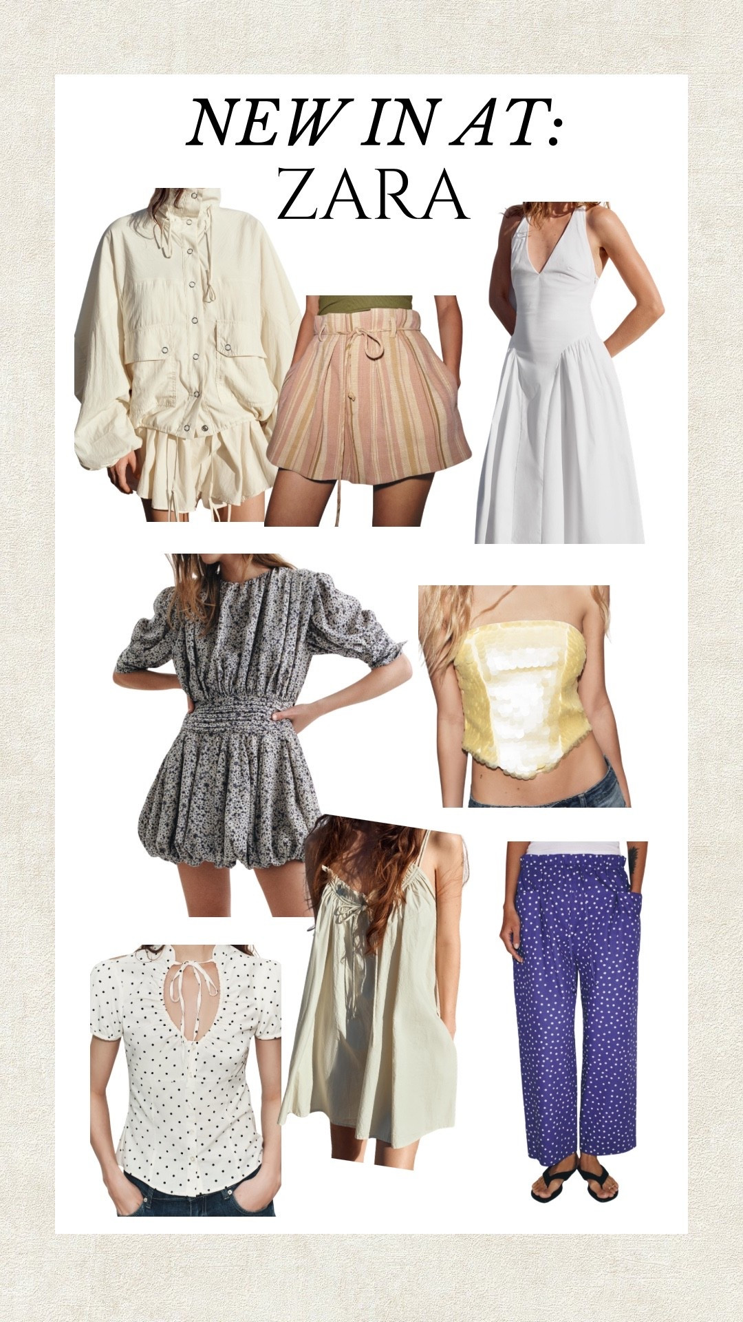 New spring fashion finds at Zara! 

#LTKootd #LTKgrwm