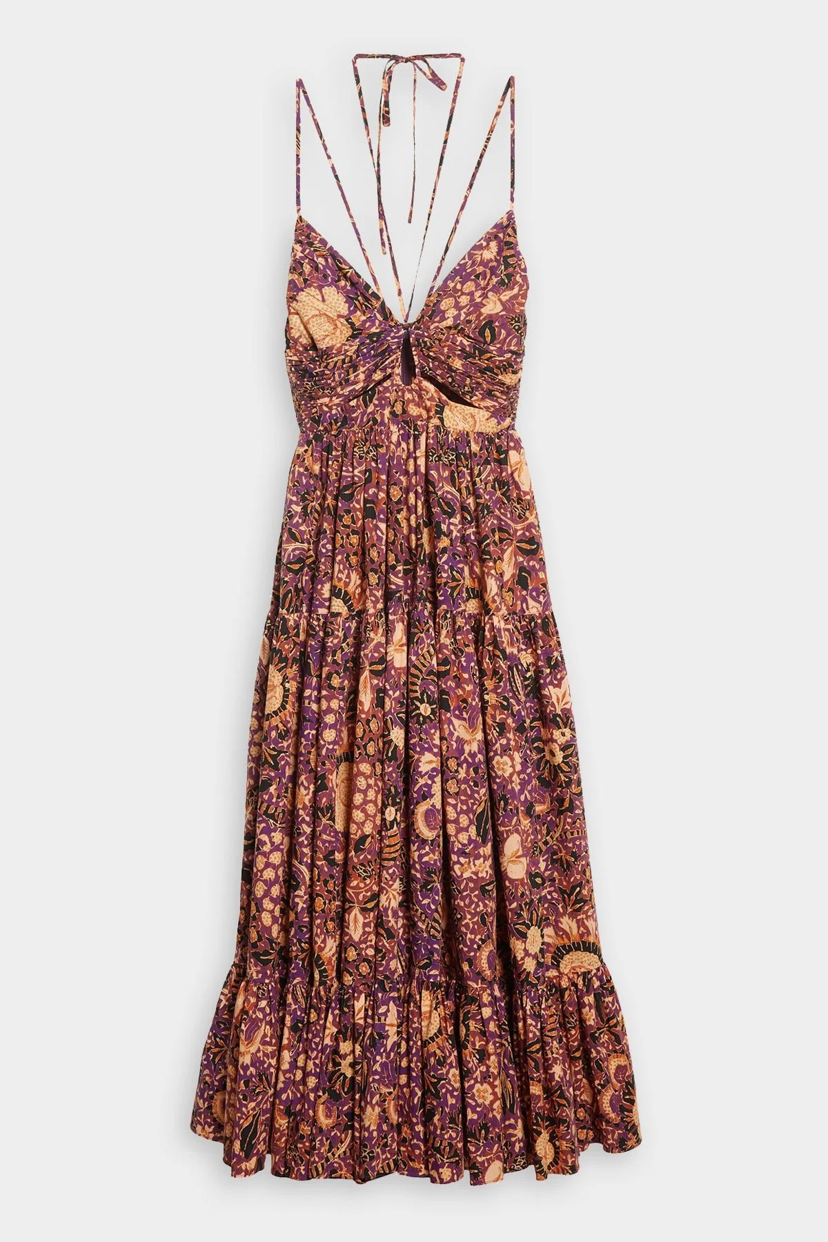 Phoebe Midi Dress in Black Currant - 2 US | Shop Olivia