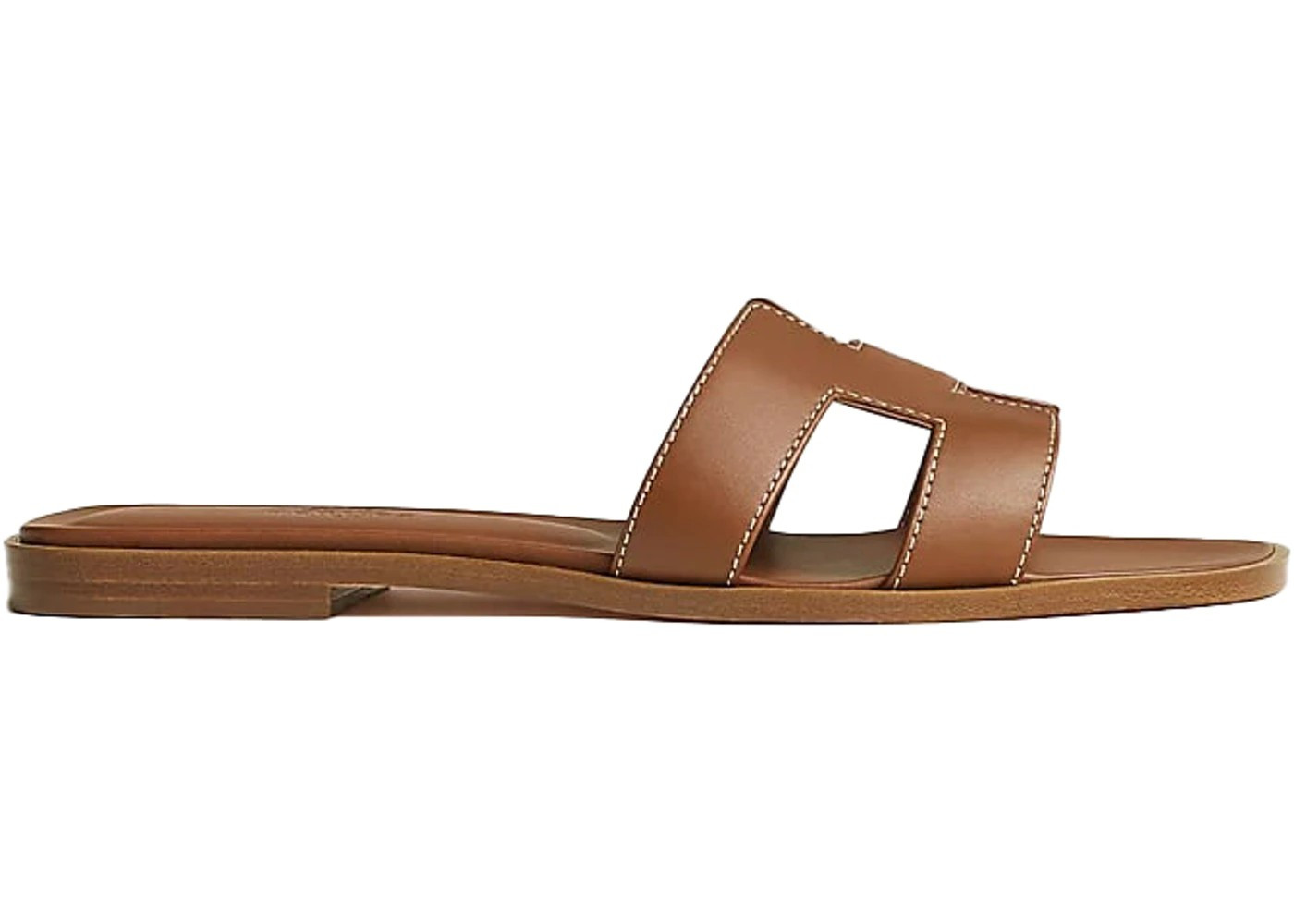 Hermes Oran Sandal Gold Piqures | StockX