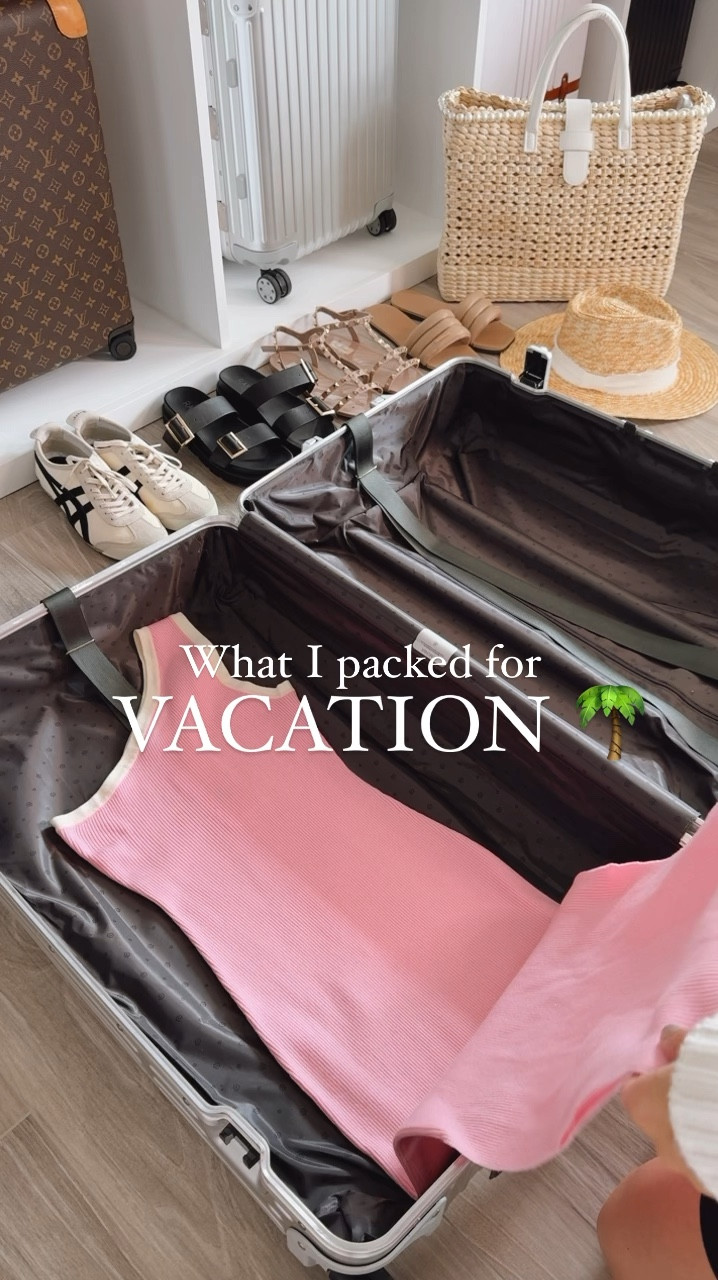 What I packed for my vacation 
Cover ups 
Swimsuits
Hats 
Sneakers 

#LTKtravel #LTKstyletip #LTKswim