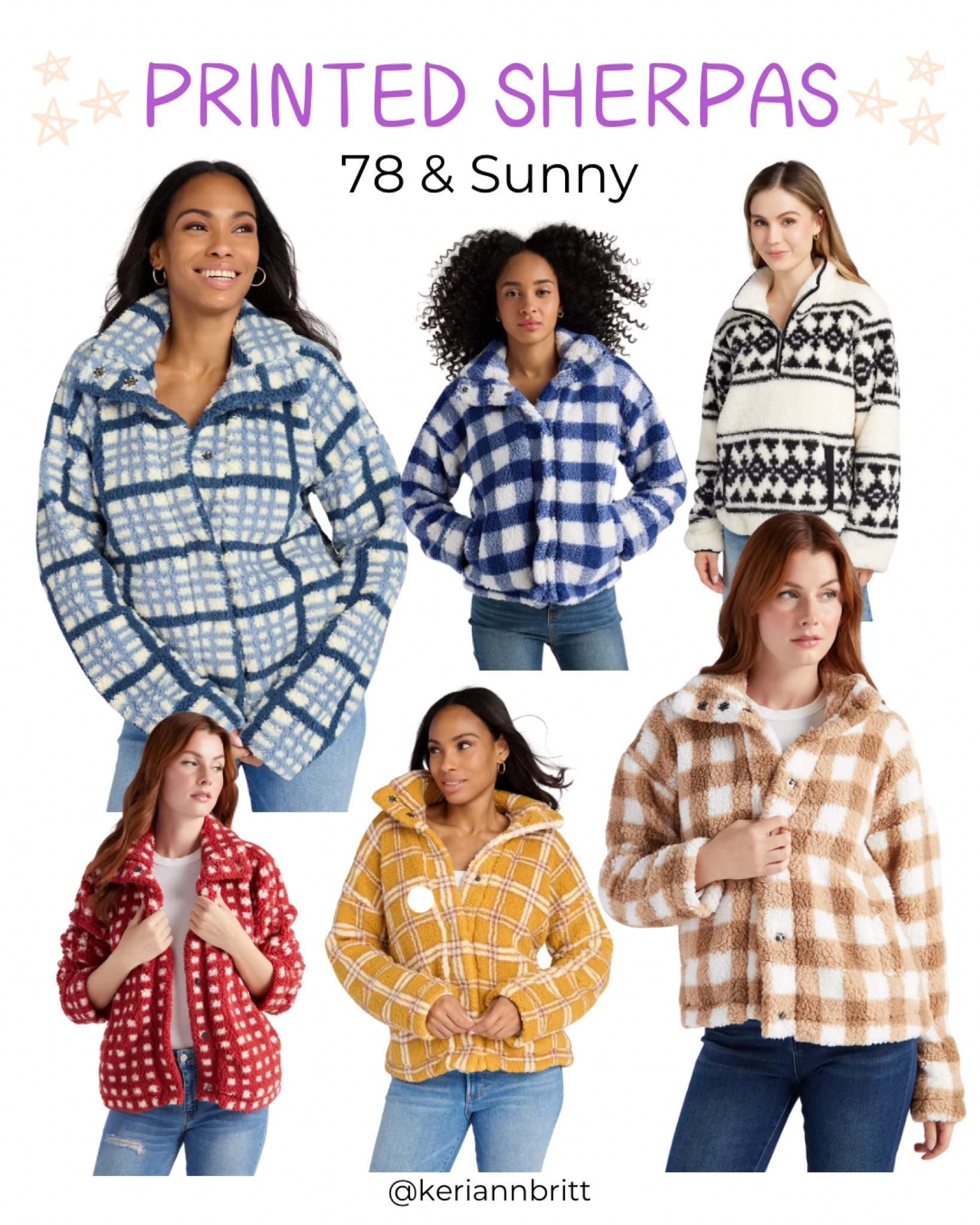 Fall and Winter Sherpa Jackets

#ad #CoastalCozy #78SunnyPartner
@78andSunnyApparel 


#LTKStyleTip #LTKSeasonal #LTKFindsUnder100