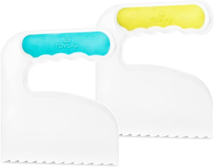 TOVLA JR. Chopper Montessori Knives for Young Kids 2-Piece Kids Knife for Real Cooking Kid Friend... | Amazon (US)
