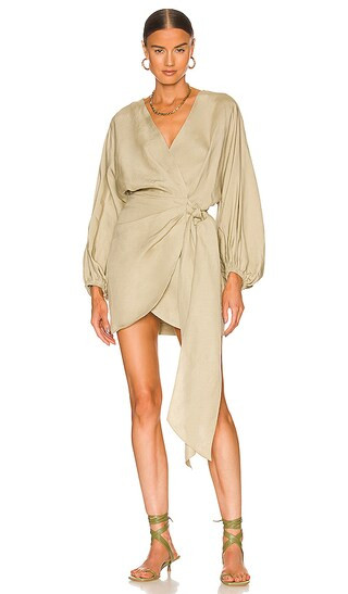 Kenna Dress in Olive | Revolve Clothing (Global)