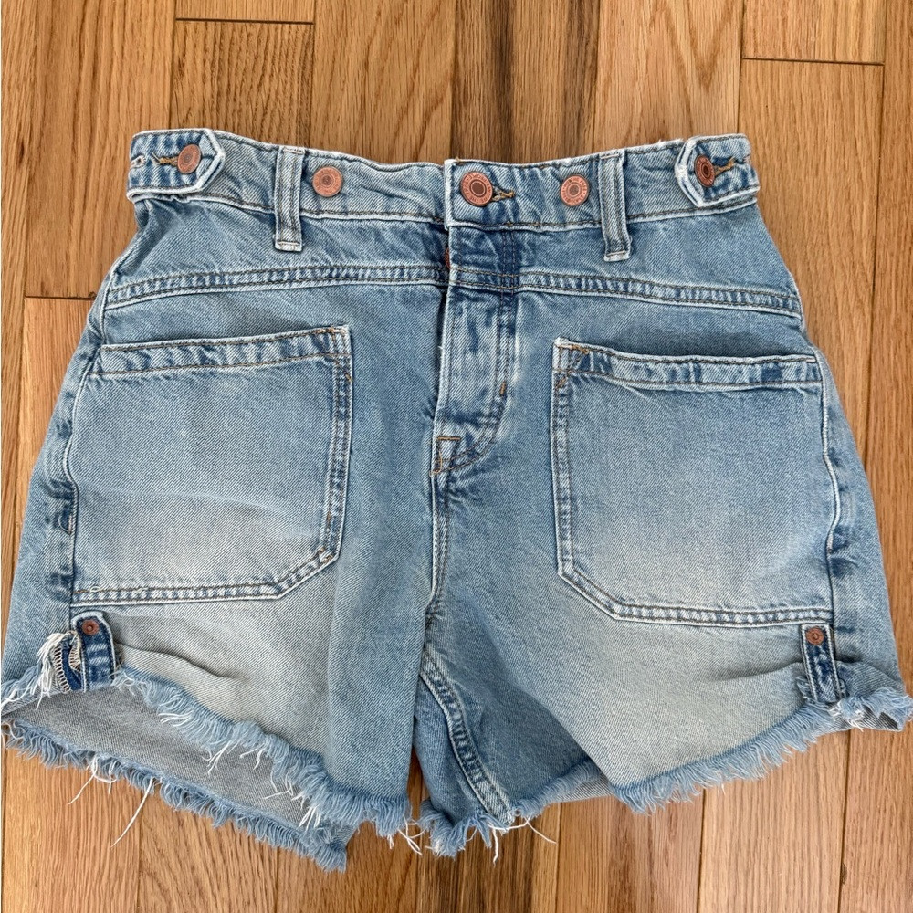 We The Free Light Blue Jean Shorts | Poshmark
