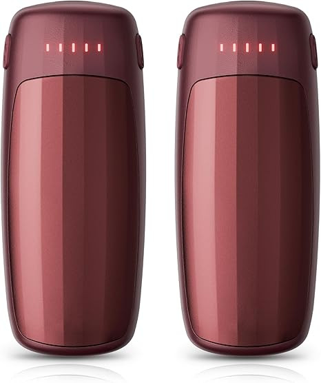 Rechargeable Hand Warmers 2 Pack, Electronic Handwarmers with 5 Levels Heat, Max 131℉ Fast Heat... | Amazon (US)