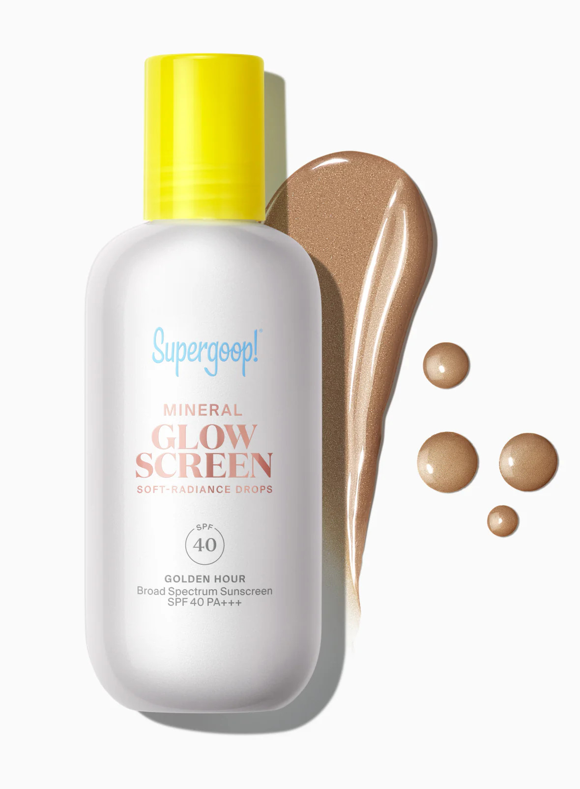 Mineral Glowscreen Soft-Radiance Drops SPF 40 Golden Hour / 1.7 fl. oz. Supergoop! | Supergoop