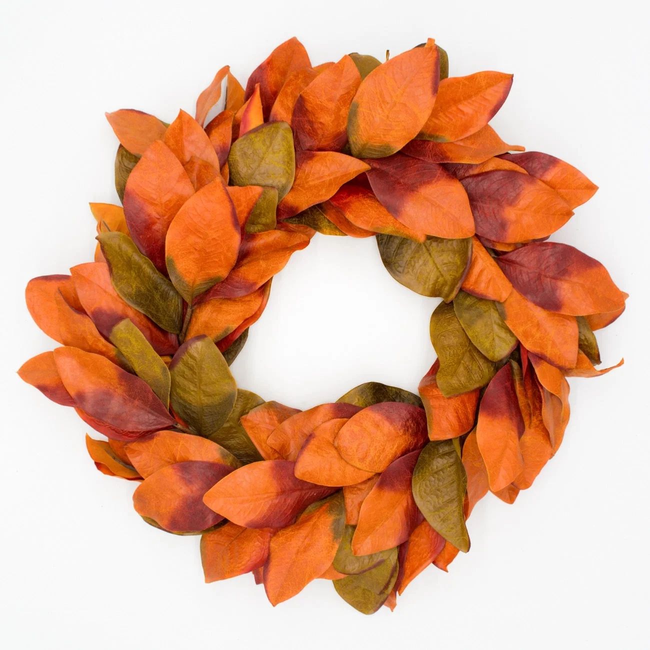 24" Fall Magnolia Wreath | Walmart (US)