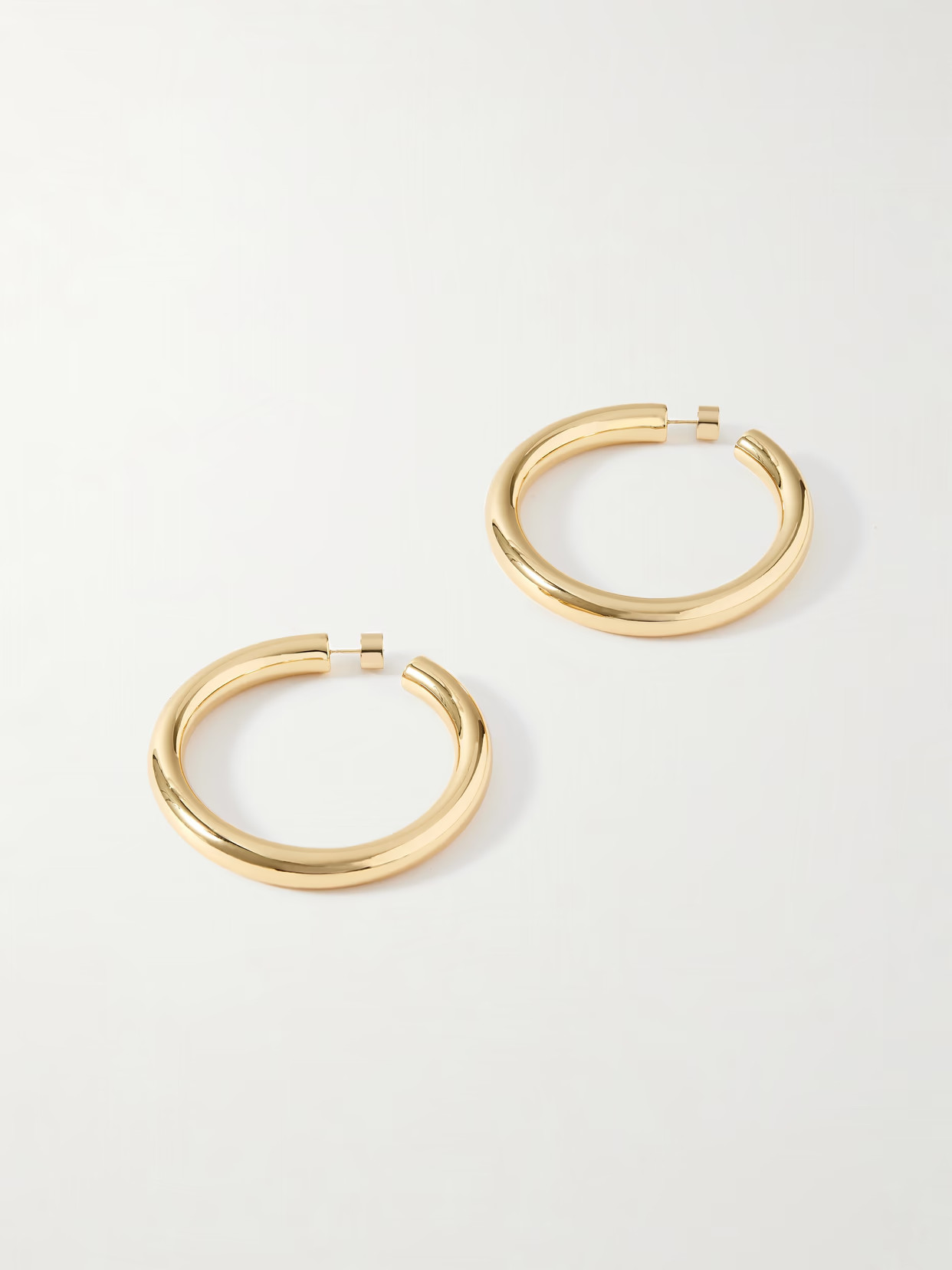 Jennifer Fisher - Jamma Gold-plated Hoop Earrings - One size | NET-A-PORTER (US)