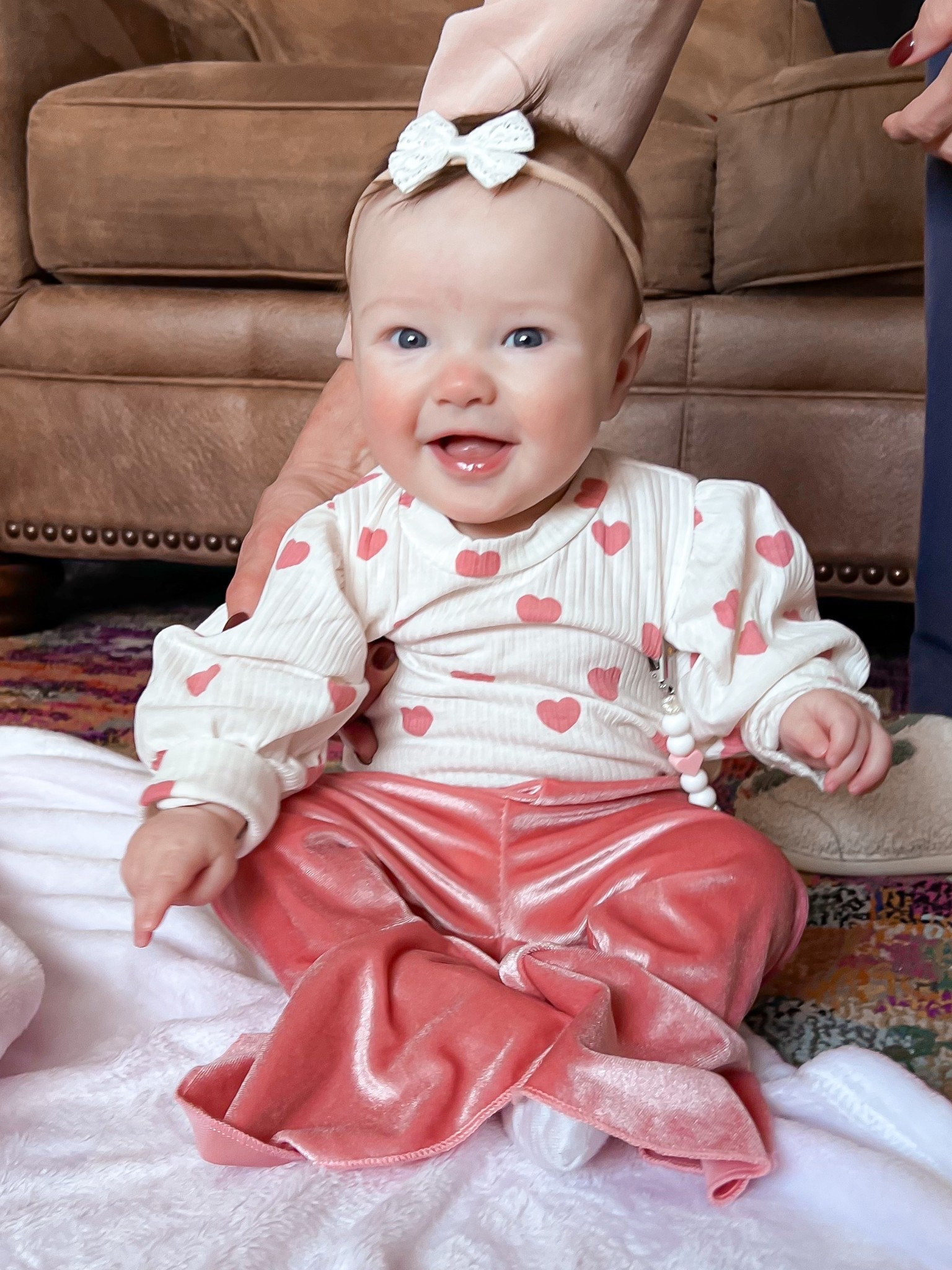 All hearts for this gal 
#valentinesday #babygirlootd 

#LTKBaby #LTKValentine #LTKKids