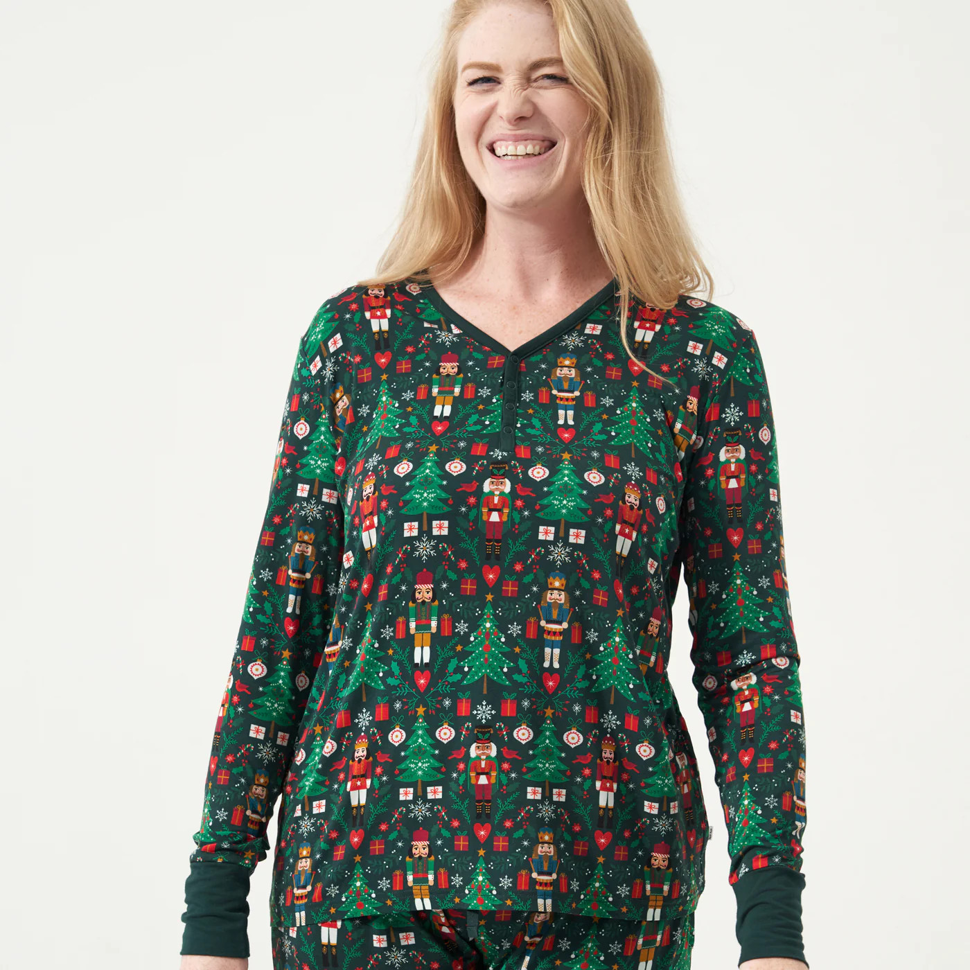 Night at the Nutcracker Women's Pajama Top | Little Sleepies