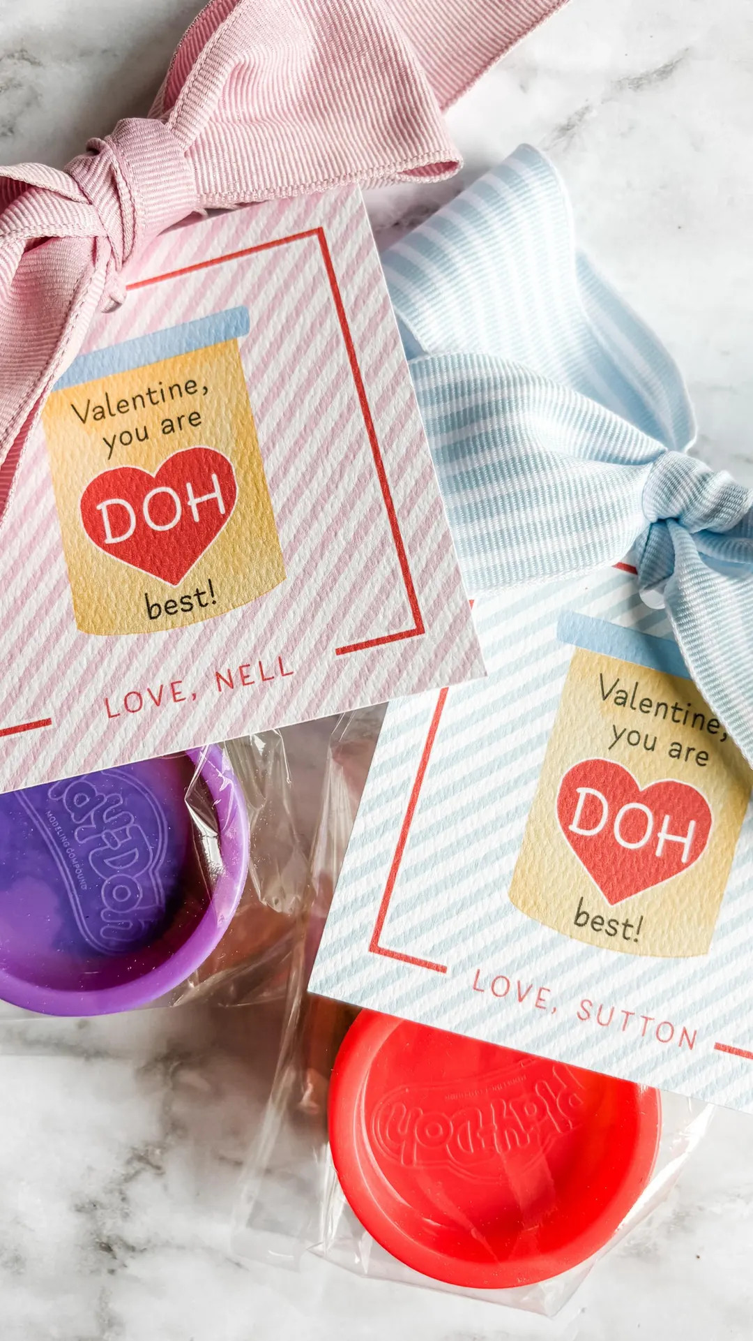 You Are Doh Best Valentine, Valentine Class Tags, Watercolor, Printed, Playdoh Valentine, Playdou... | Etsy (US)
