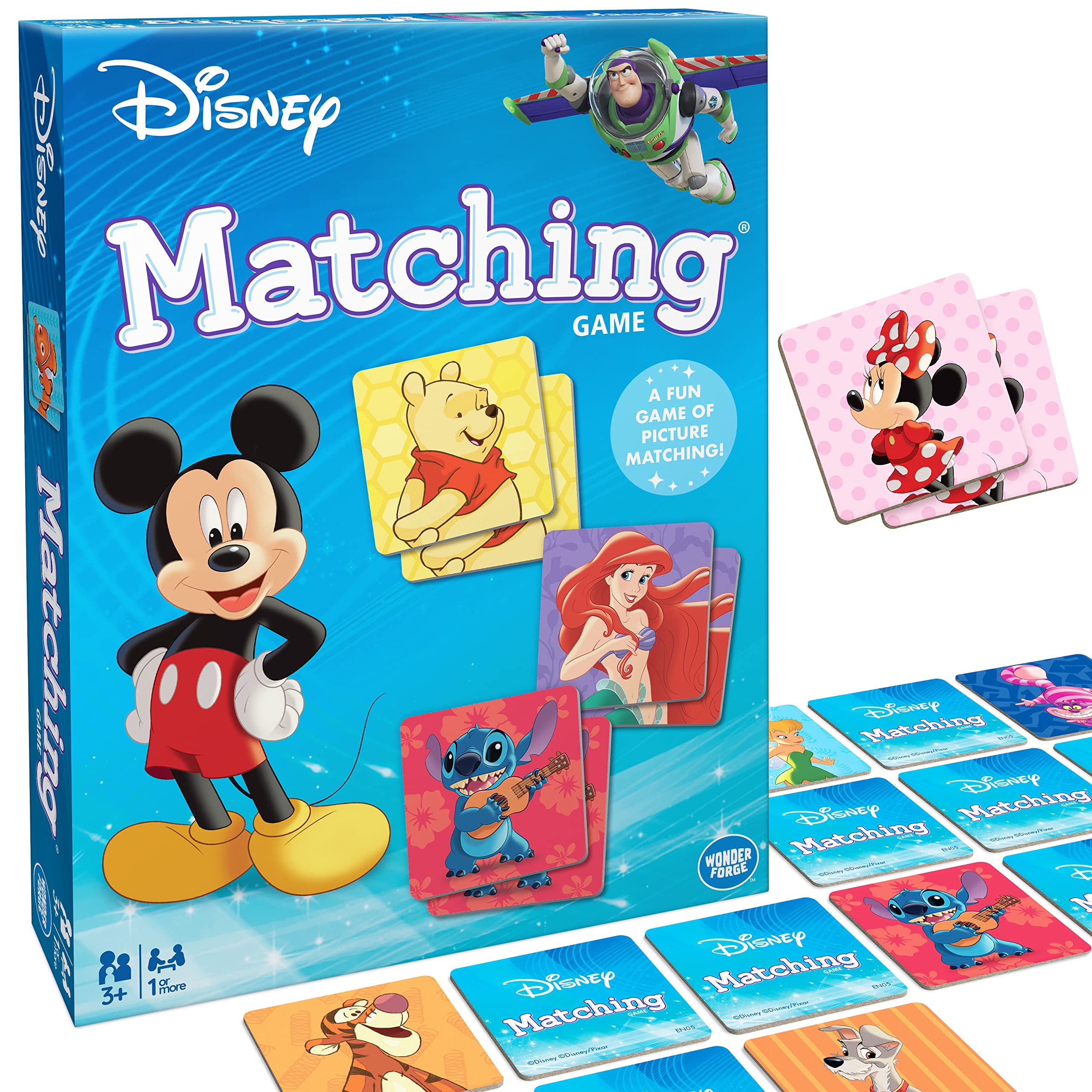 Wonder Forge Disney Matching Game – Fun Memory Game for Boys & Girls Ages 3 and Older - Featuri... | Amazon (US)