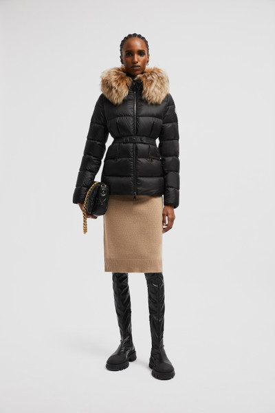 Boed Hooded Shearling Short Down Jacket | Moncler