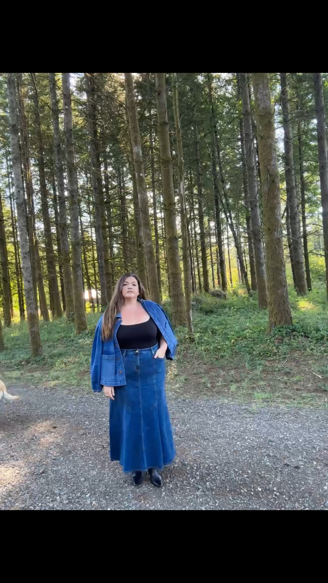 Denim Dress, Denim Skirt, Denim Jacket outfit ideas 

#LTKSeasonal #LTKPlusSize #LTKFallSale