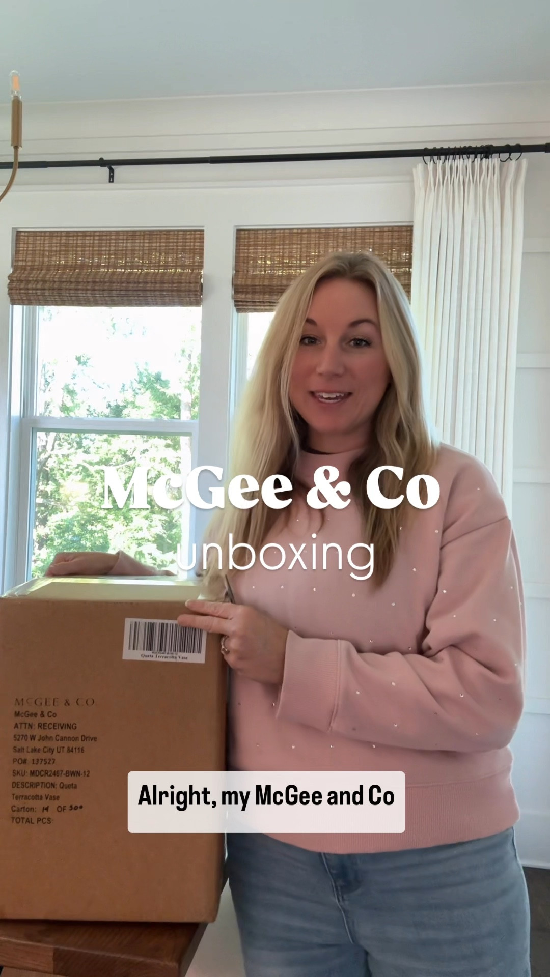 McGee & Co Unboxing 

#LTKFallSale #LTKVideo #LTKHome