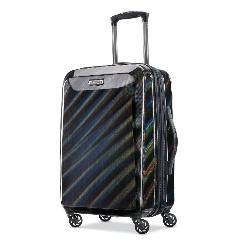 American Tourister Moonlight Hardside Large Checked Spinner Suitcase | Target