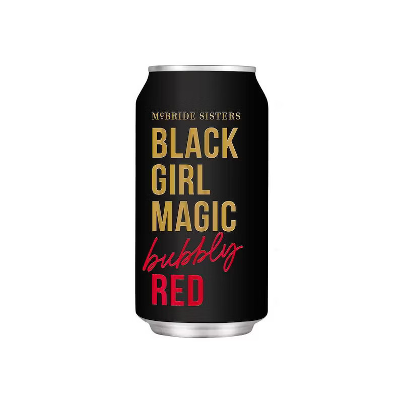 McBride Sisters Black Girl Magic Bubbly Red - 375ml Can | Target