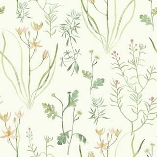 York Wallcoverings Alpine Botanical Spray and Stick Wallpaper (Covers 56 sq. ft.)-NR1565 - The Ho... | The Home Depot