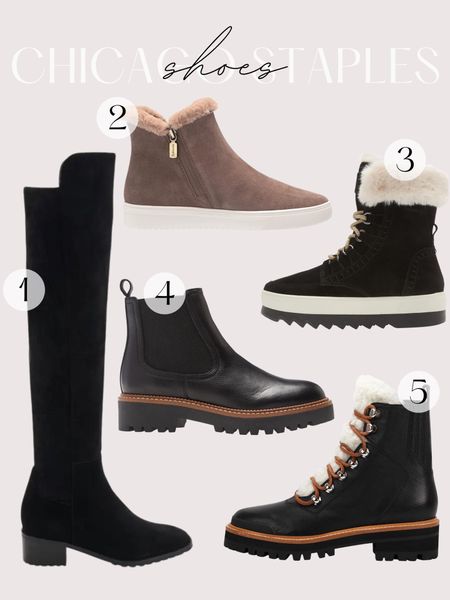 Chicago Staples Shoes - Shoes for Cold Weather - Winter Shoes - Staple Shoes for Winter - Shoes - Snow Shoes 

#LTKSeasonal #LTKHoliday #LTKstyletip