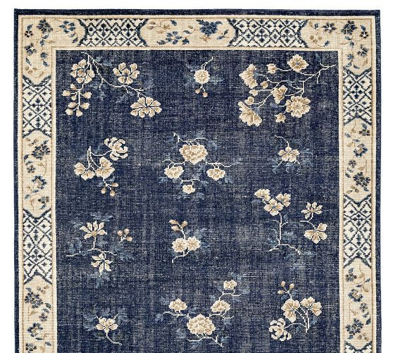 Claire Hand-Knotted Wool Rug | Pottery Barn (US)