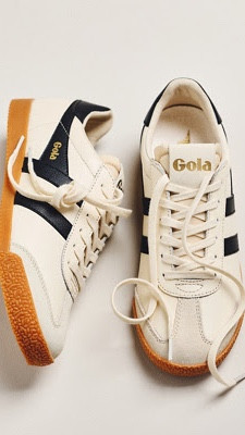 Heritage sneakers done right 🇬🇧 Gola’s been a British staple since 1905, and I get why. The cream / navy suede colorway is everything — and yes, these tennies fit true to size for me.

#LTKOver40 #LTKShoeCrush #LTKActive