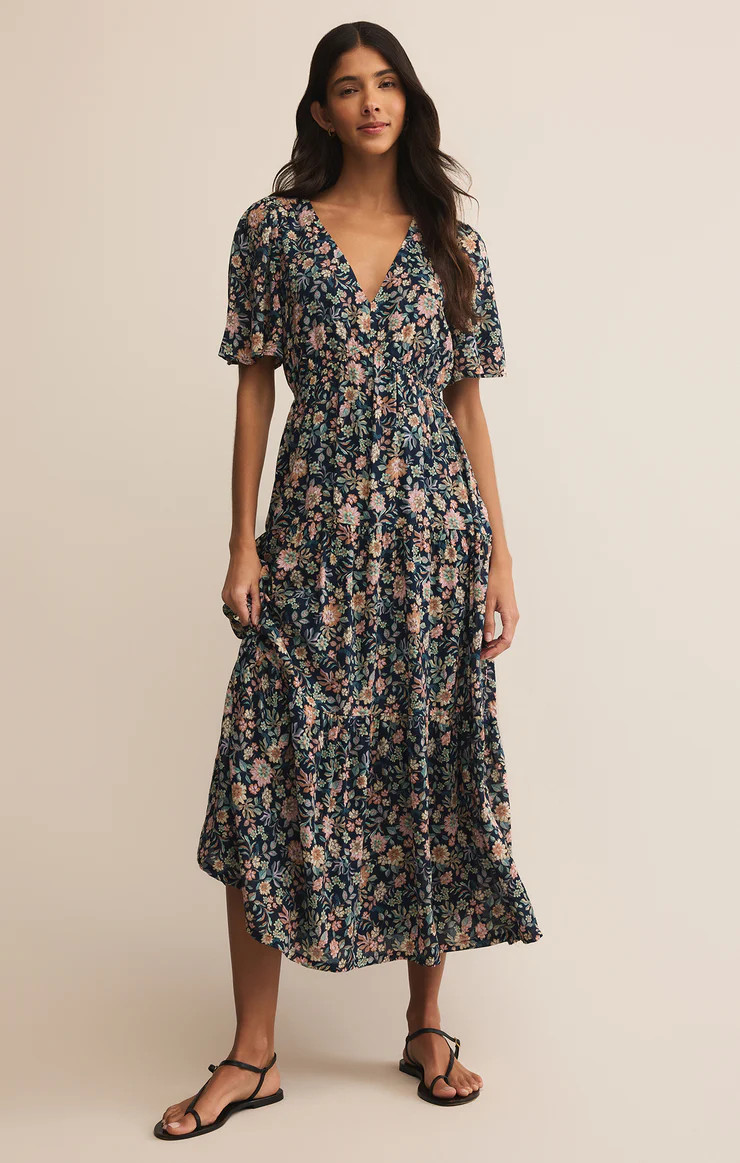 Kat Printed Midi Dress | Z Supply