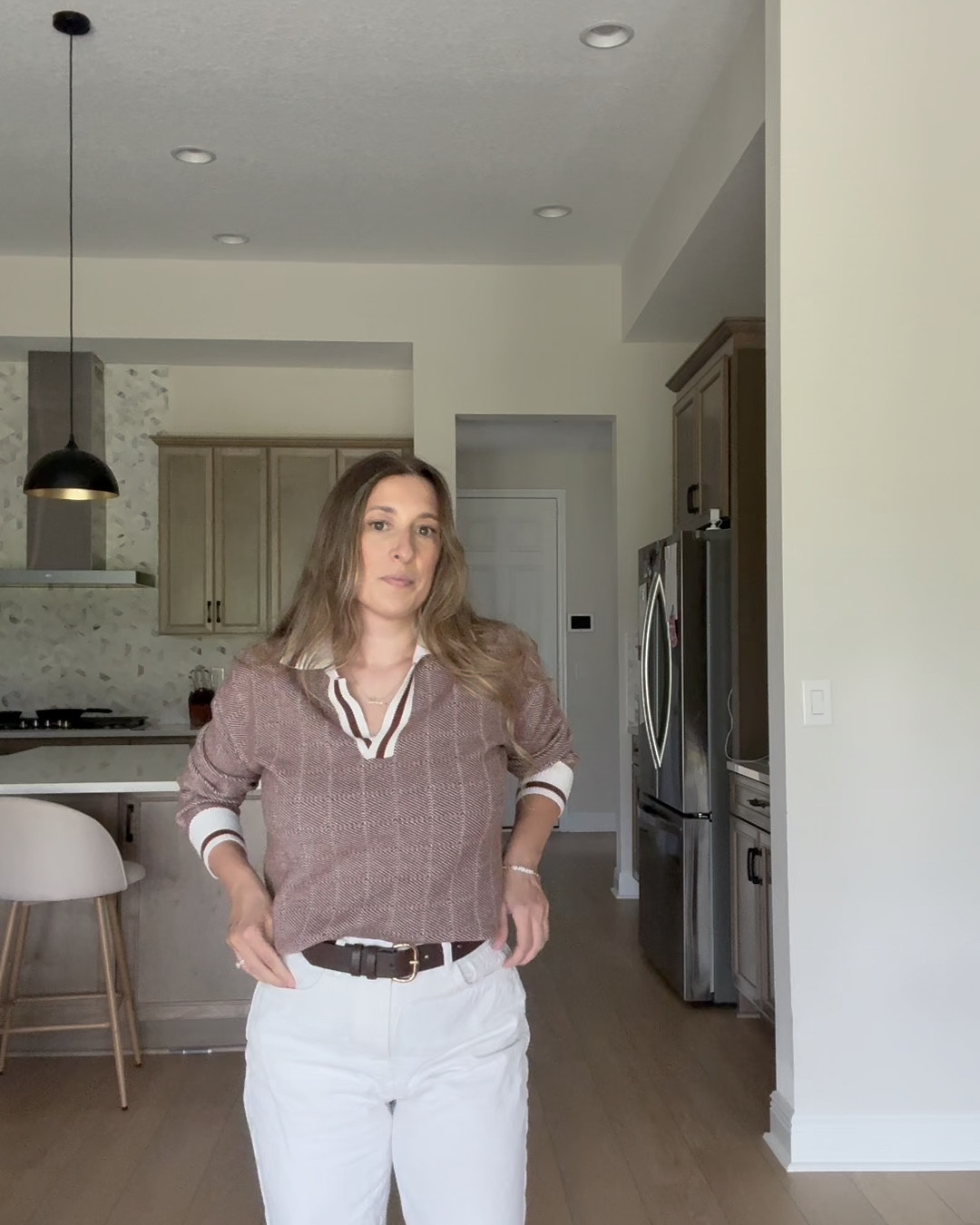 Let’s style this Amazon collared sweater! I am loving the color, pattern, and sporty look. Super soft, great fit, & good quality! Comes in multiple colors 

I am 5‘3“ tall, 135 pounds, wearing size medium.


#LTKStyleTip #LTKPetite #LTKFindsUnder50