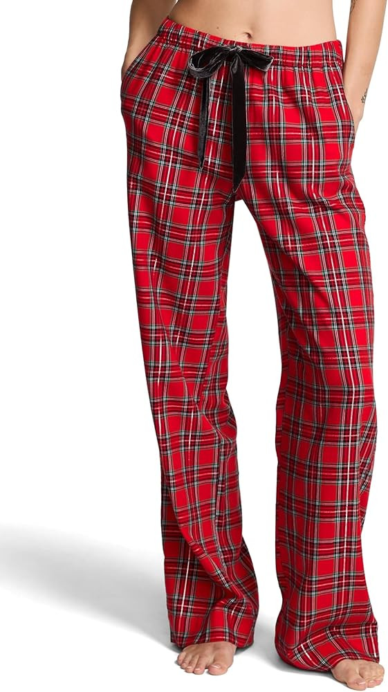 Victoria's Secret PINK Flannel Pajama Pants, Sleepwear for Women | Amazon (US)