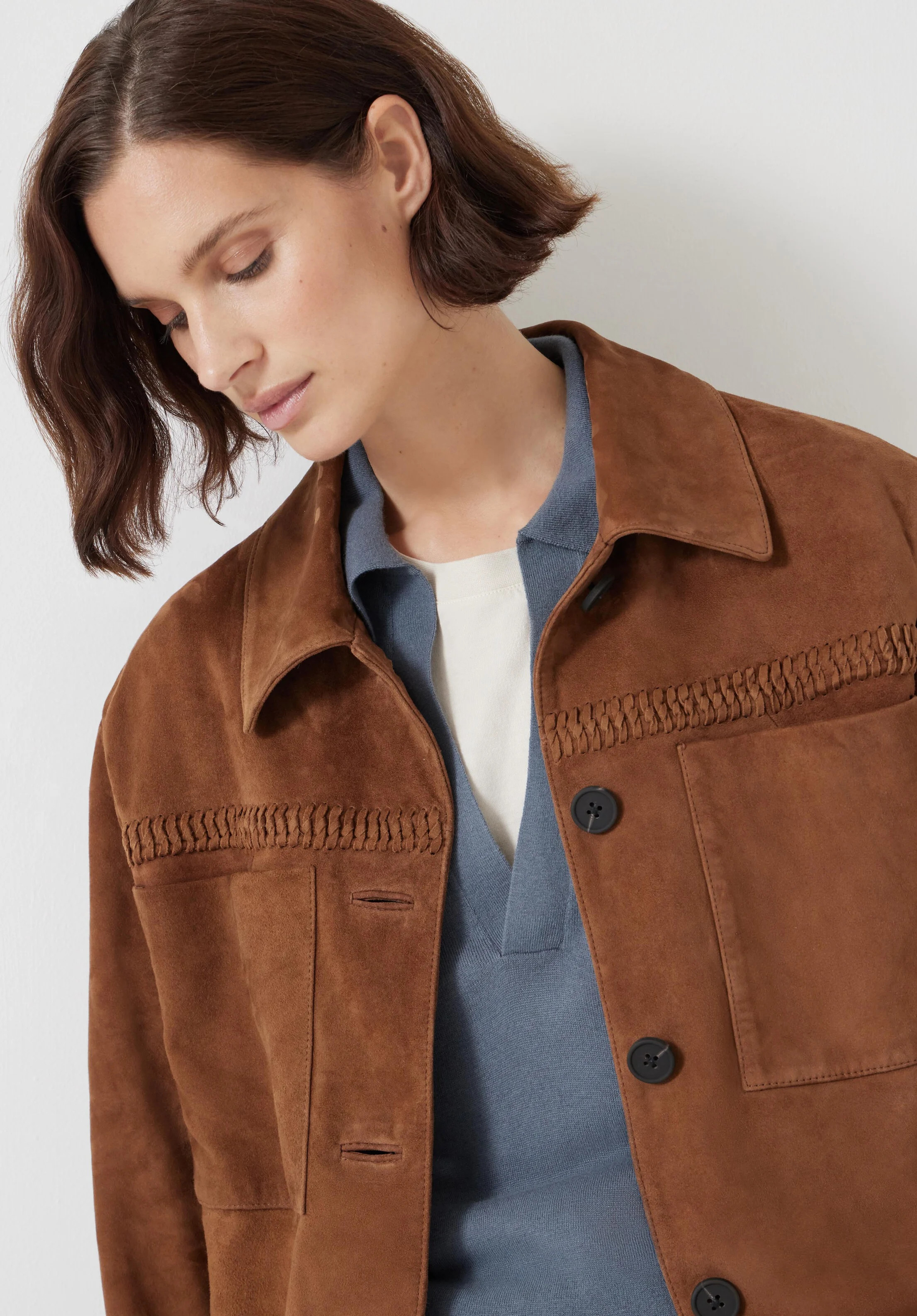 Suede Jacket | Hush UK