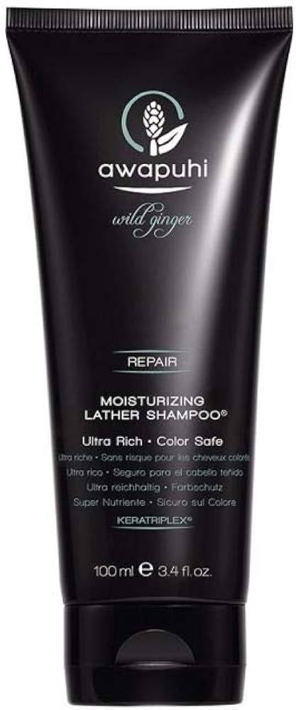 Paul Mitchell Awapuhi Wild Ginger Moisturizing Lather Shampoo, Ultra Rich, Color-Safe Formula, Fo... | Amazon (US)
