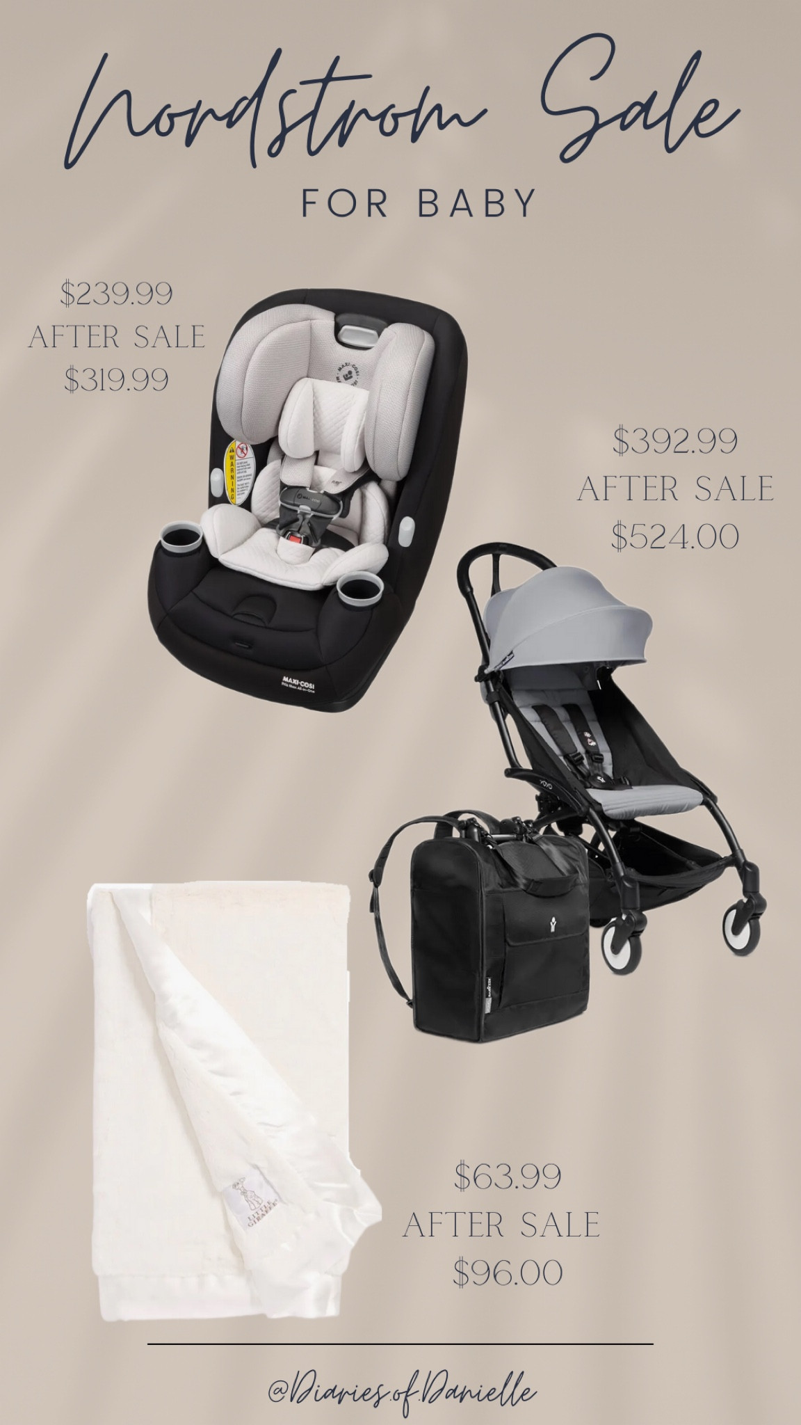 Three baby items I have and love that are part of the Nordstrom Anniversary Sale 👶🏼 

Maxi Cosi car seat, yo-yo baby stroller, Baby Zen, Little Giraffe blanket, baby blanket, baby must haves, travel stroller, baby stroller, baby shower registry 

#LTKBaby #LTKxNSale #LTKBump