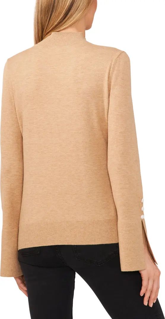 Imitation Pearl Cuff Sweater | Nordstrom