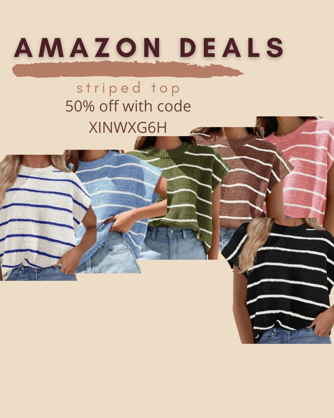 $13 ends 5-7

Amazon fashion
Amazon deals
Striped top

#LTKSaleAlert