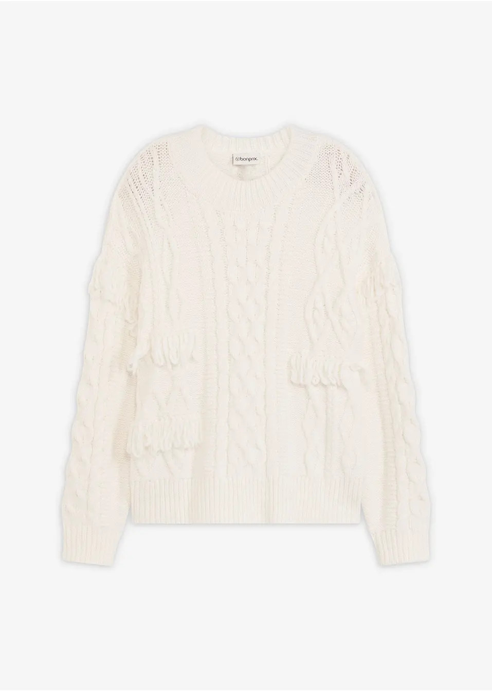 Maglione oversize con frange | Bonprix IT