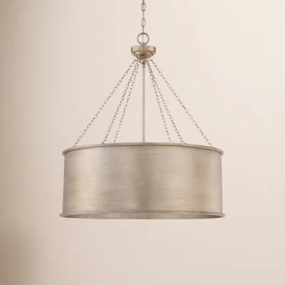 Soho 4 - Light Shaded Drum Chandelier | Wayfair North America
