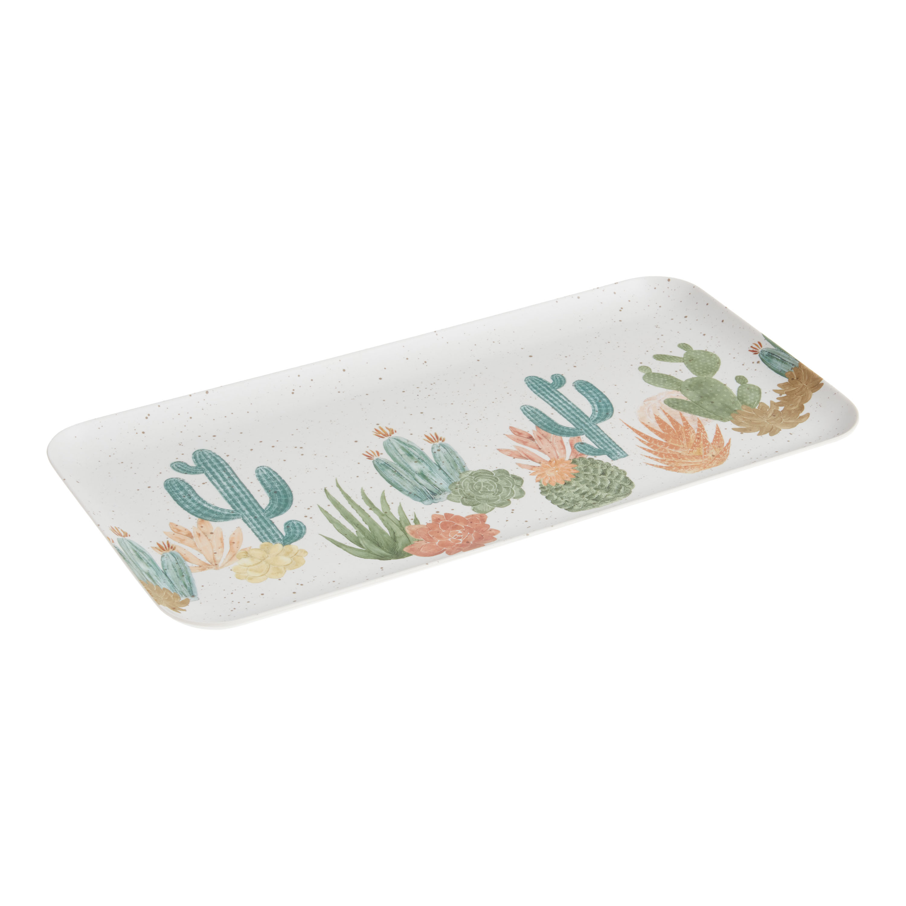 Desert Cactus Melamine Serving Tray | World Market