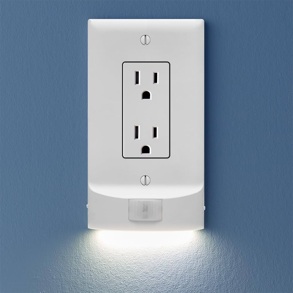 SnapPower Single MotionLight [for Décor Outlets] - Motion Detecting LED Night Lights Built-in to... | Amazon (US)